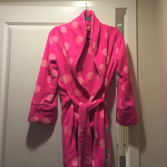 Fuzzy PINK robe
