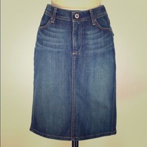 AG Adriano Goldschmied The Eminent denim skirt