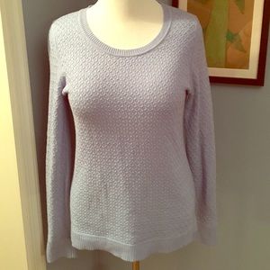 Soft Blue Talbots Tunic Sweater sz M