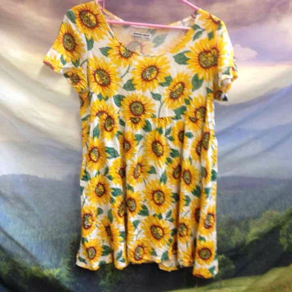 American Apparel Sunflower Dress