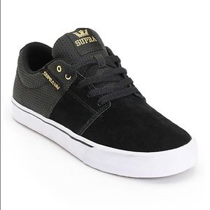 Supra Stacks Vulc II Black & Gold  size 10