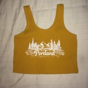 Portland crop top