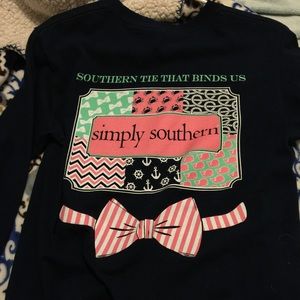 Simply southern long sleeve tee