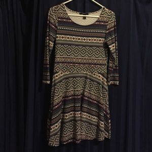 Pattern dress