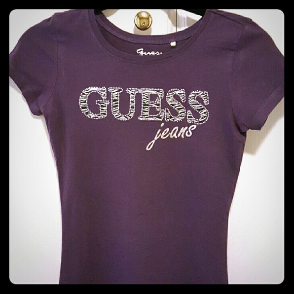 Purple Guess tee