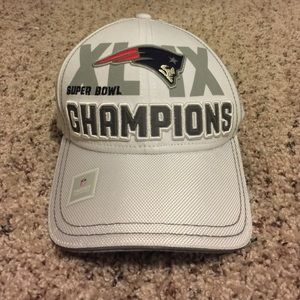 new, New England Patriots super Bowl hat!