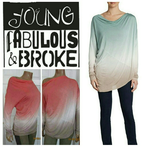 Young Fabulous and Broke Asymmetrical Top