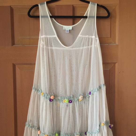 WORN ONCE! Festival/Coachella/Boho mesh dress