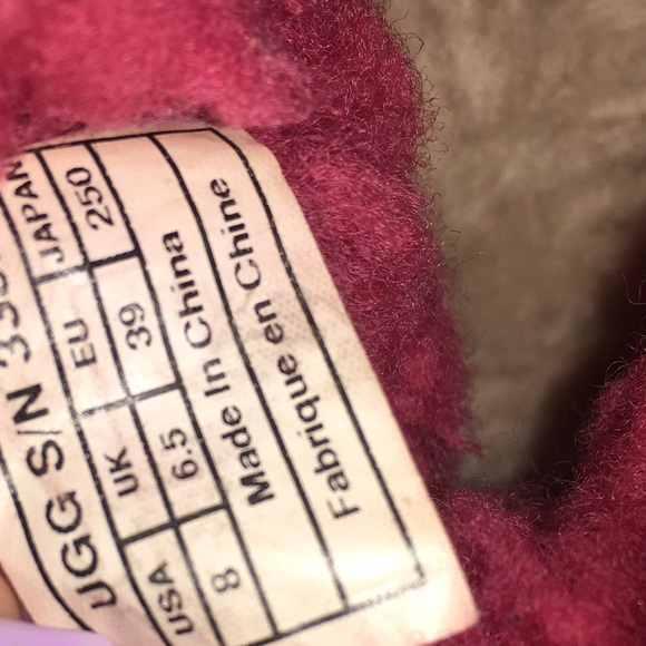 Ugg Australia Mini Bailey Button Pink - Picture 3 of 4