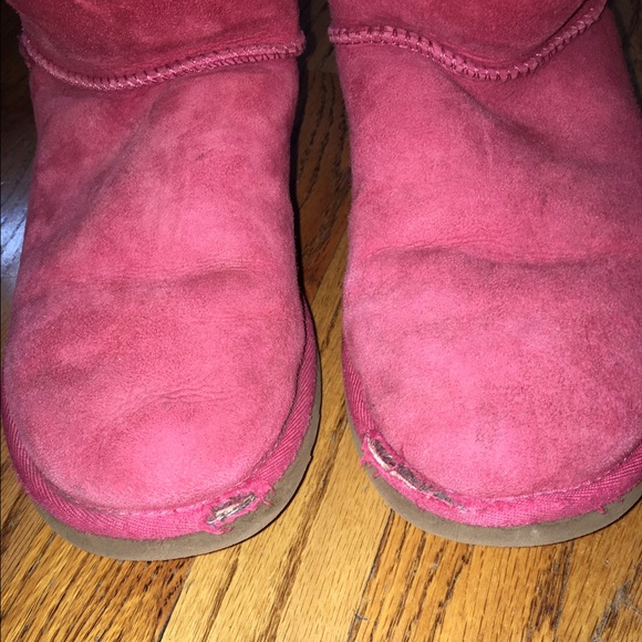 Ugg Australia Mini Bailey Button Pink - Picture 4 of 4