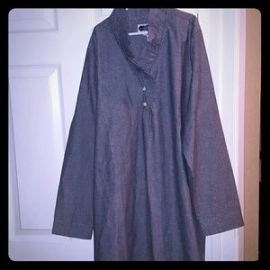 Whitney Sleeved Chambray