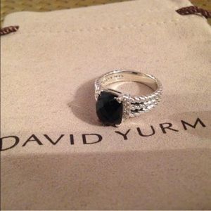 David Yurman Black Onyx Wheaton Ring