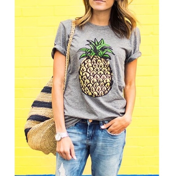 51twenty Tops - |EDITOR'S PICK| PINEAPPLE T SHIRT