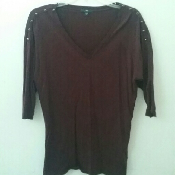 GAP Burgundy Dolman Top