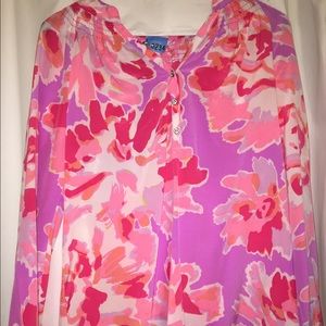 Lily Pulitzer long sleeve blouse