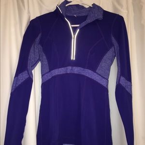 Lulu lemon athletic long sleeve zip up