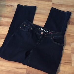 Inc jeans boot leg, curvy, short