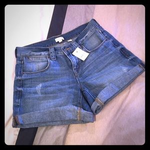 Brand New J Crew Jean Shorts!