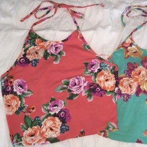JUST PINK halter top