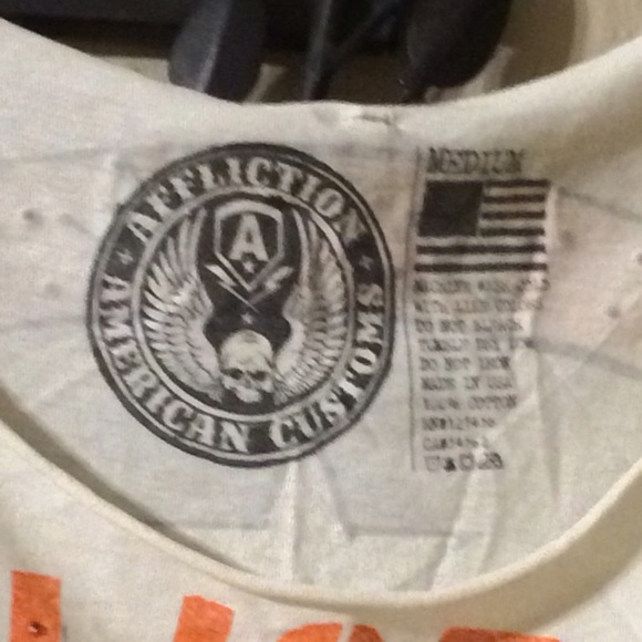 Affliction Fringe Tee - Picture 2 of 2