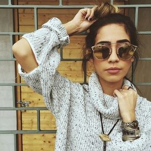 LF cowl neck sweater