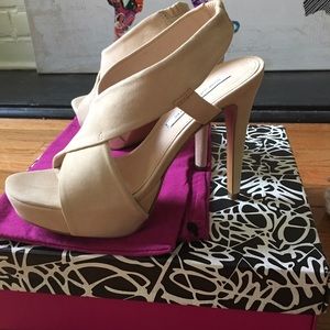 Diane Von Furstenberg Suede Platform Sandals