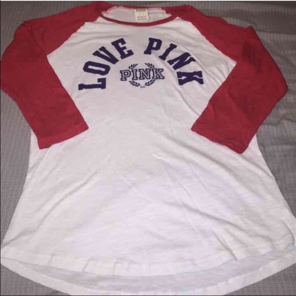 VS PINK Baseball Tee 💘