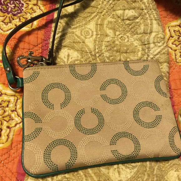 Coach wristlet