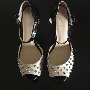 Spiked platform Heels