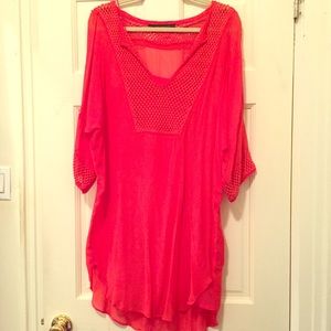 Zara Summer Coral Dress