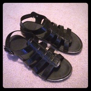 Open Toe Jelly Sandals