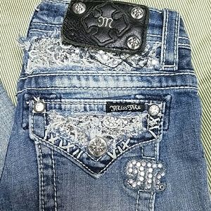 Girls miss me jeans size 10