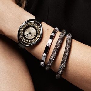 BNWOT Swarovski Stardust Double Bracelet/Choker