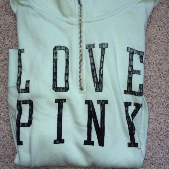 PINK Quarter-Zip Sweatshirt