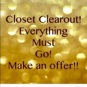 Closet Clearout!! Last chance!!