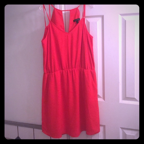 Banana Republic red dress