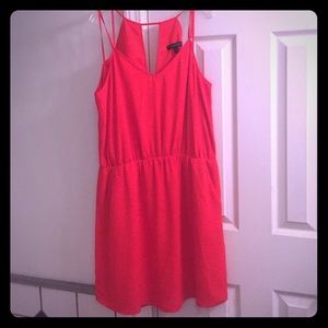 Banana Republic red dress