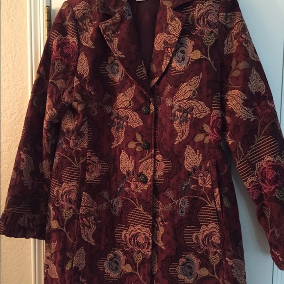 Cabi tapestry coat