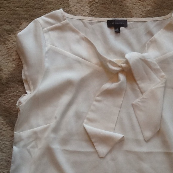 The Limited Tops - Tie Neck Blouse