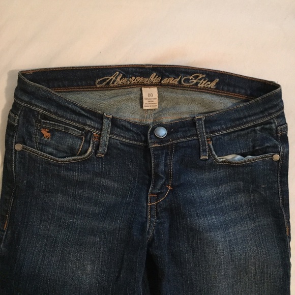 Abercrombie & Fitch skinny ankle zip jeans