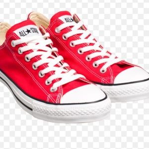 Red low Converse All Stars