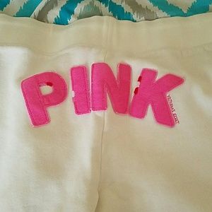 Pink sweatpants