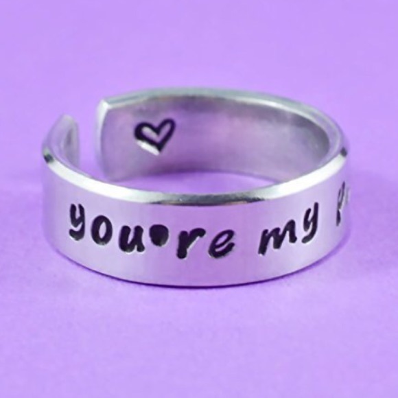"You're my person" rings! So cute for gifts.