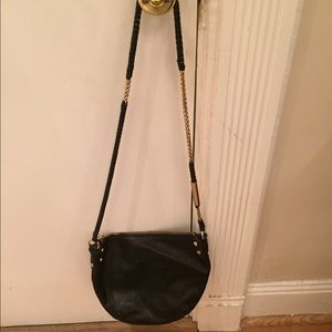 Foley + Corinna Black Leather Crossbody