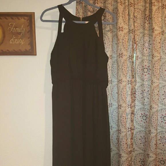 Black formal dress