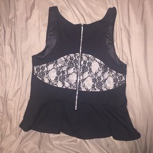 Express peplum top
