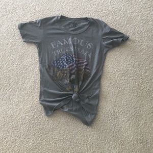 As seen on Jessie Decker Famous Truck plaza Tshirt