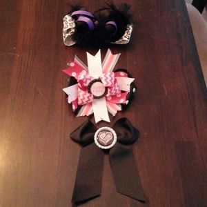 3 boutique hair bows