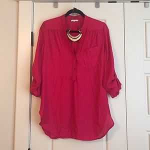 Pink blouse