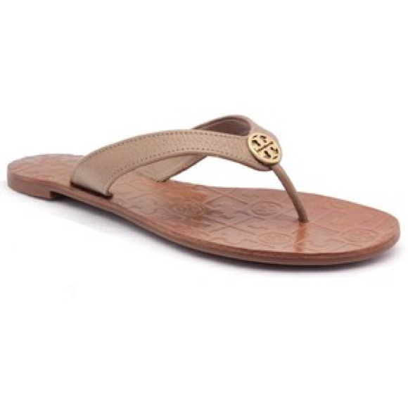 Tory Burch Shoes - Tory burch thora nude sandals